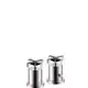 AXOR-HG-2-L-Thermostatmischer-Axor-Citterio-F-Set-chrom-m-Kreuzgr-Wannenrandmontage-39480000 gallery number 1
